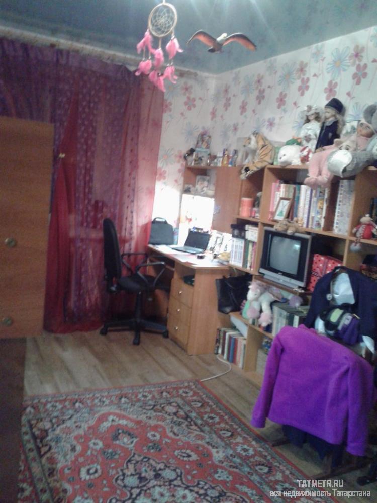 Замечательная квартира в г. Зеленодольск, мкр. Мирный. Квартира в отличном состоянии, с хорошим, качественным... - 9