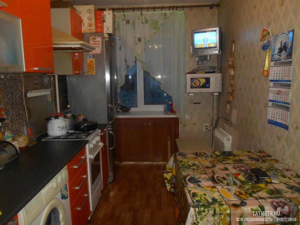 Замечательная двухкомнатная квартира улучшенной планировки в г. Зеленодольск. Квартира просторная, уютная, очень... - 8