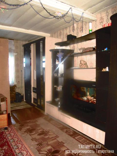 Хороший бревенчатый дом в г. Зеленодольск. Дом одноэтажный, очень теплый и уютный. Общая площадь 60 кв.м, земельный... - 1