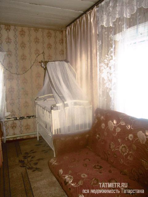 Хороший бревенчатый дом в г. Зеленодольск. Дом одноэтажный, очень теплый и уютный. Общая площадь 60 кв.м, земельный... - 2