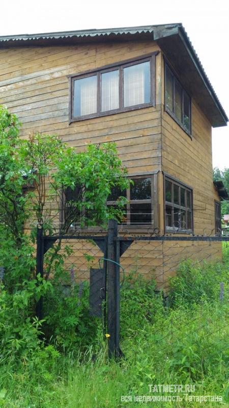 Продается отличная дача в Лаишевском районе Орловка СТ «Сосновый»-2хэтажный садовый бревенчатый дом 70,1 кв.м. с...