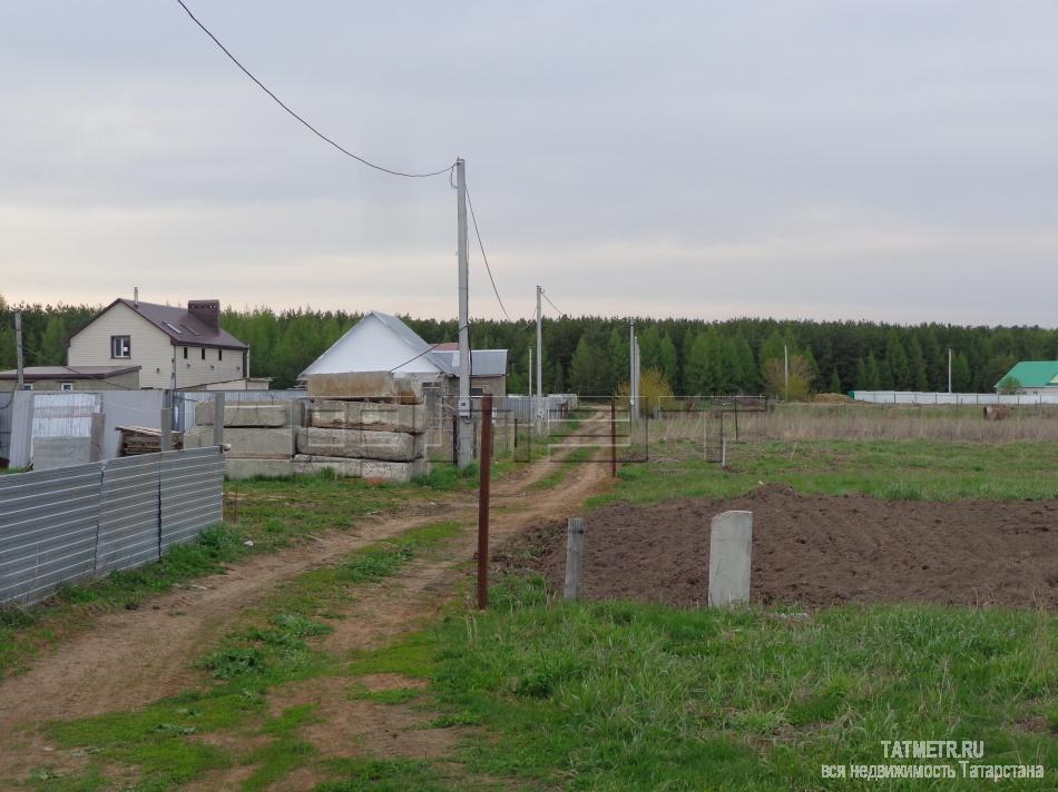 Продается в самом экологически чистом месте 10 соток земли ИЖС в с.Конь Пестречинского района, 35 км от Казани.... - 3