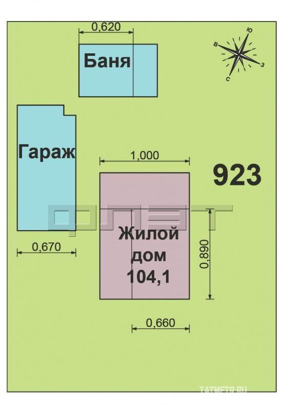В Лаишевском районе, в пгт Лаишево, в районе Старой Пристани продается дом площадью 139, 8 кв.м., на участке  9, 23... - 16