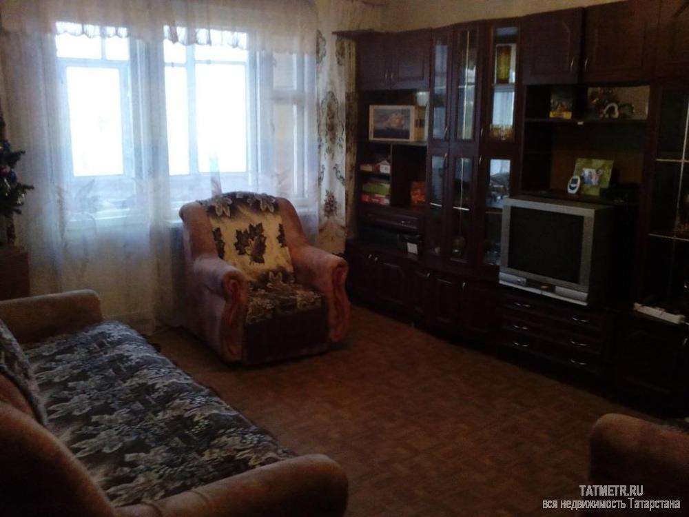 Хорошая, просторная квартира в мкр. Мирный, г. Зеленодольск. В квартире есть вся необходимая мебель и техника для...
