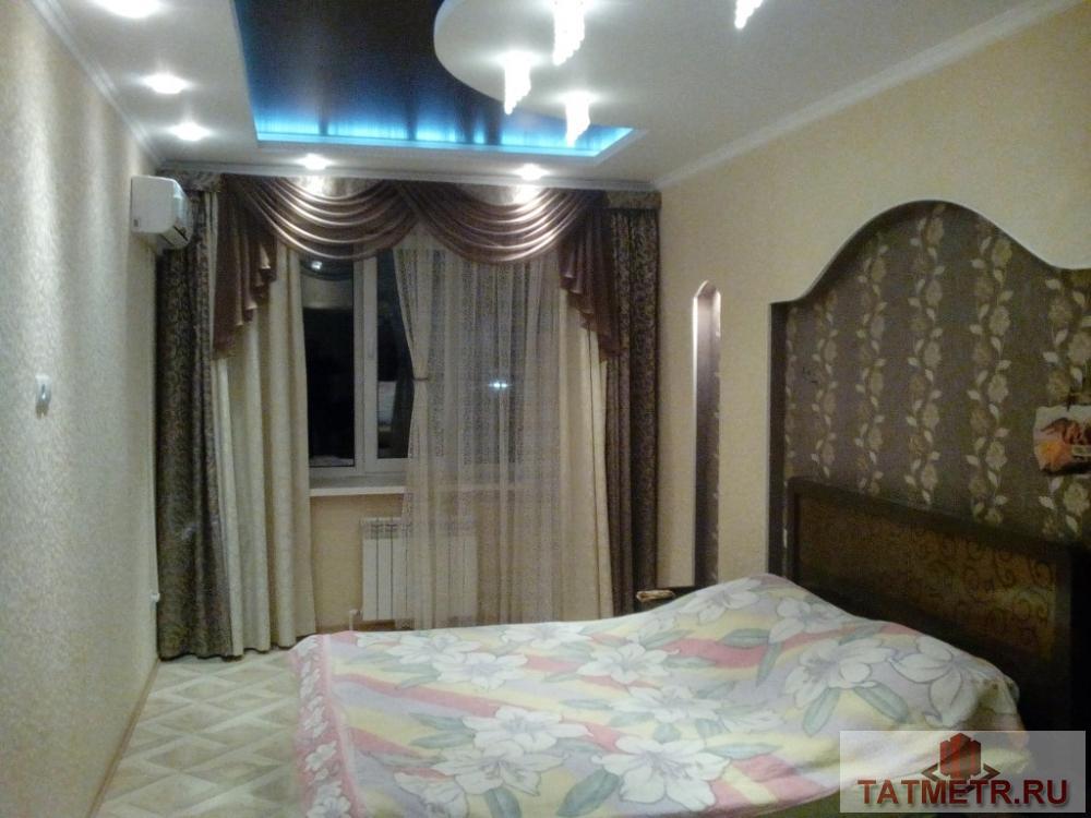 Шикарная квартира в г. Зеленодольск, в новом кирпичном доме с индивидуальным отоплением.  Комнаты большие,... - 3