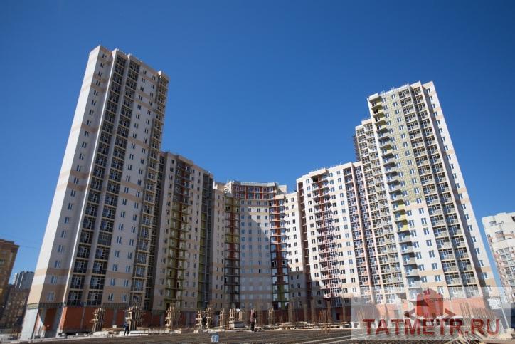 Продается просторная трехкомнатная квартира площадью 103.77 кв.м. в жилом комплексе 'Столичный' в Ново-Савиновском... - 1