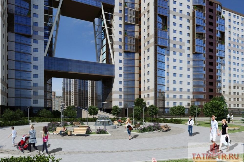 Продается просторная трехкомнатная квартира площадью 103.77 кв.м. в жилом комплексе 'Столичный' в Ново-Савиновском... - 9