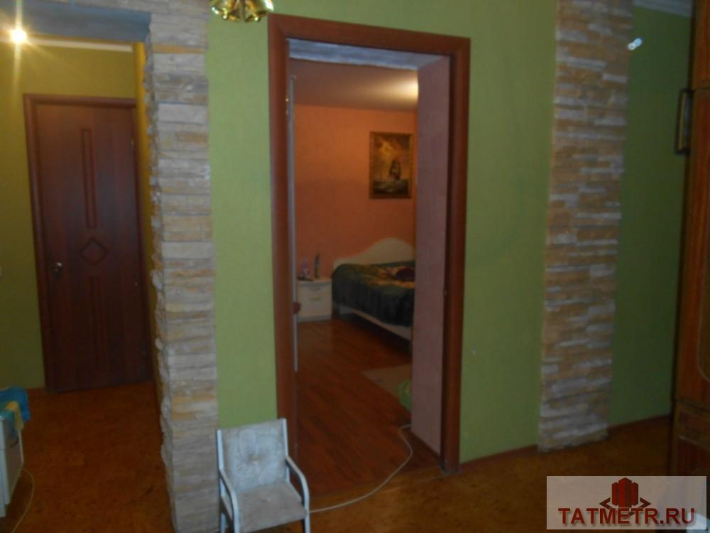 Отличная трехкомнатная квартира улучшенной планировки в г. Зеленодольск. Комнаты просторные, уютные, в хорошем... - 6