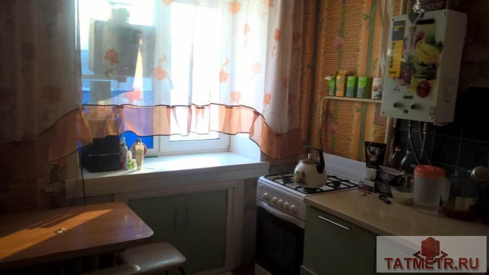 Сдается однокомнатная квартира в спокойном районе г. Зеленодольск. Комната просторная, уютная, светлая с хорошим... - 3