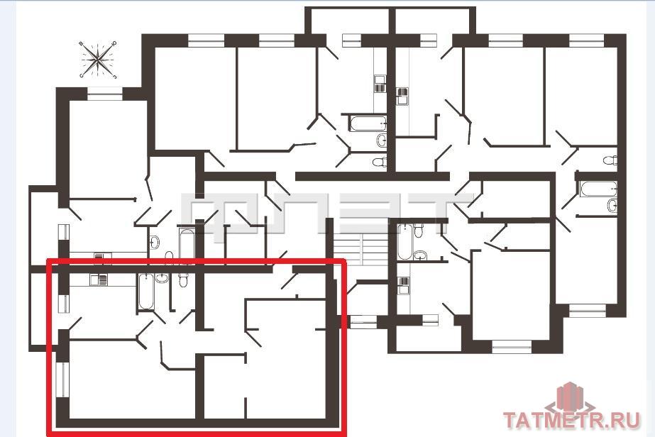 ЖК «Янтарный берег» - это пятиэтажный кирпичный дом с тихим и уютным внутренним двором. 2 комнатная квартира в 5ти...