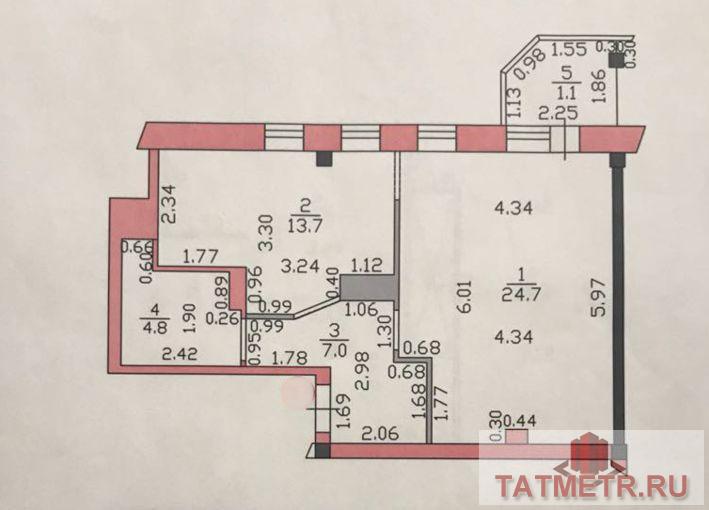 Эксклюзивное предложение в Ново-Савиновском 3-х комнатной двухуровневой квартиры в малоквартирном доме на... - 1