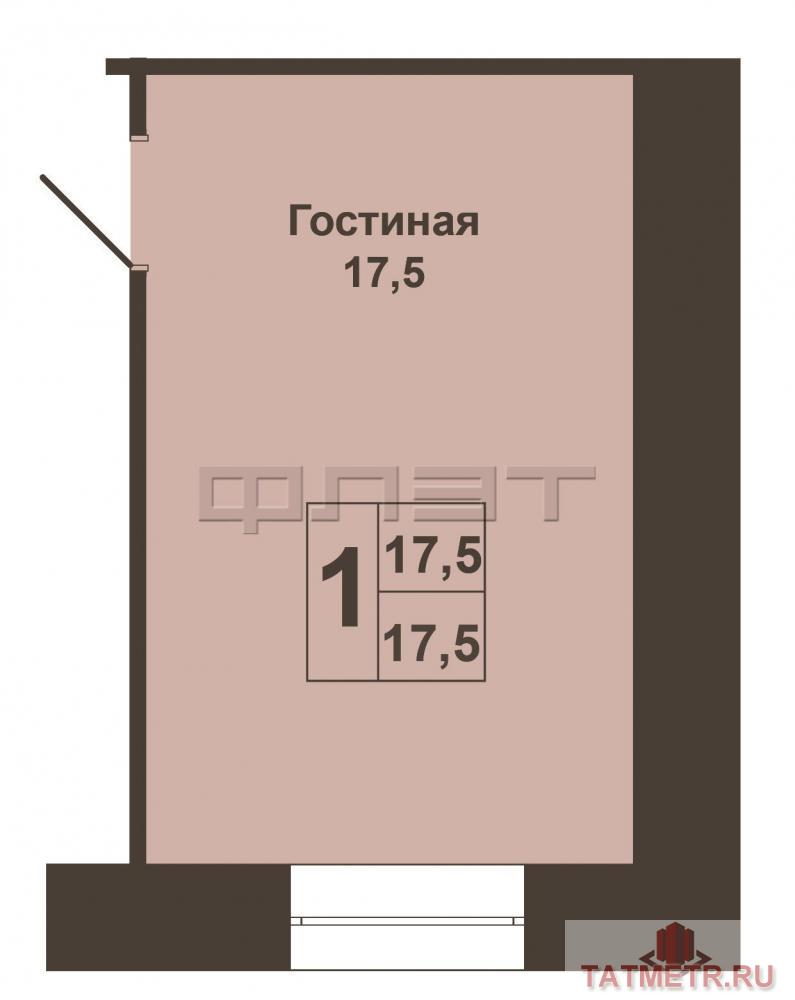 Вахитовский район, ул.Братьев Касимовых, д.6. Продаётся комната  в общежитии блочного типа на 6-ом этаже  9-этажного... - 8
