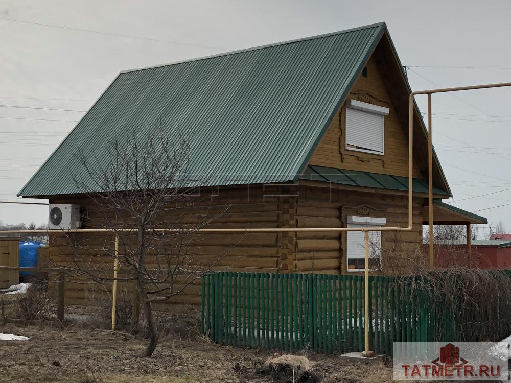 Продается отличная дача в Высокогрском районе, СНТ 'Кактус-74' 90 кв. метров  с возможностью прописки. Дом построен в... - 1