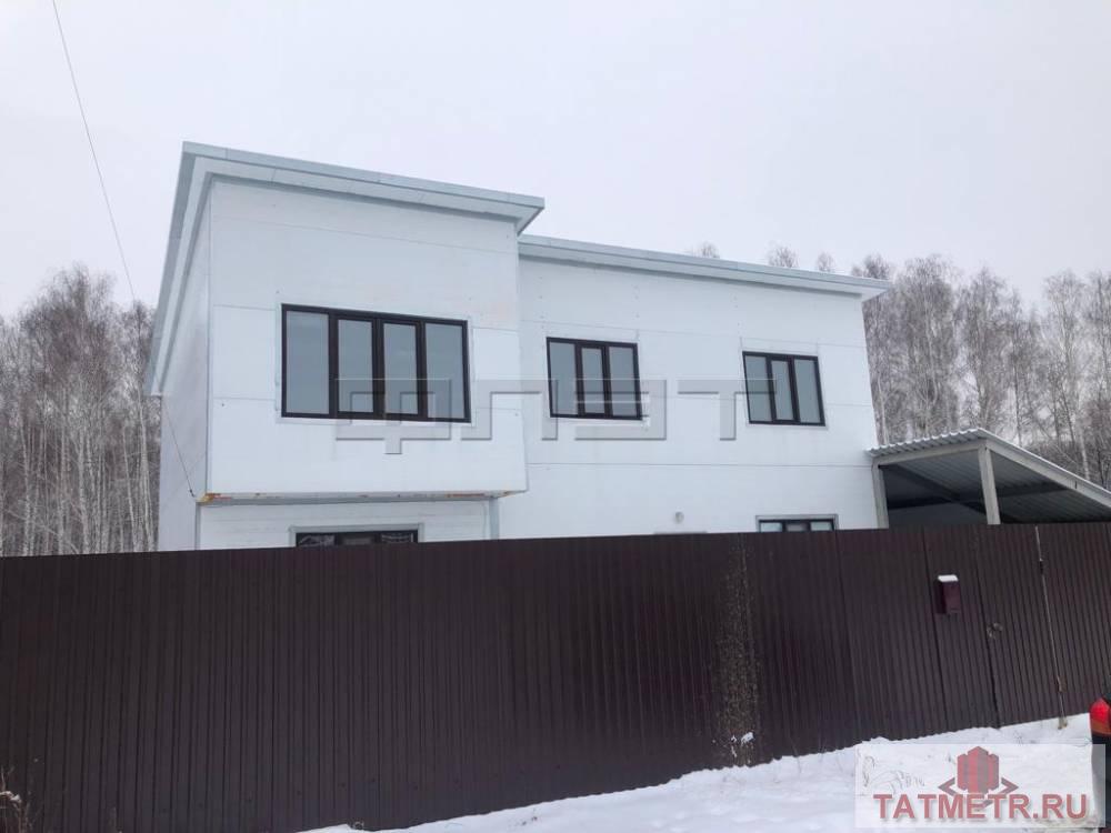 Продается: Отличный  дом в Лаишево , ул. Рябиновая  на первой линии от леса . Дом 2014 года постройки: уютный,...