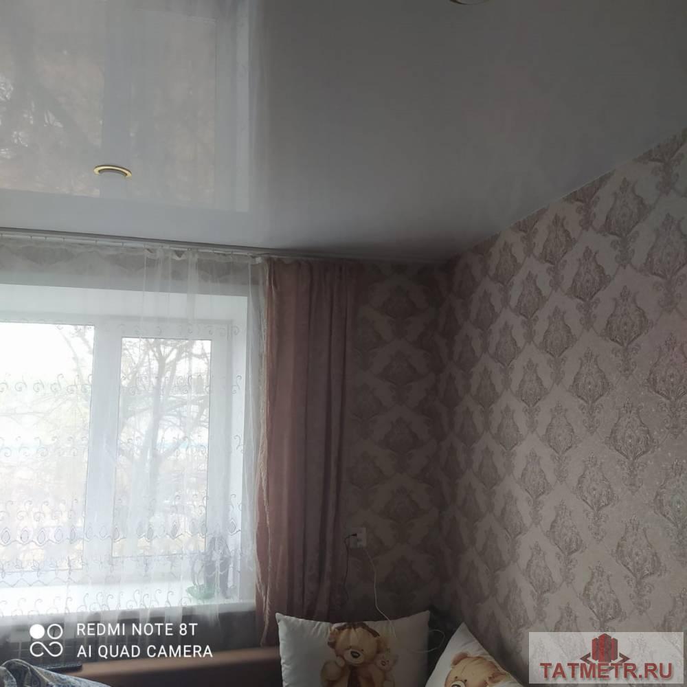 Продается отличная квартира в г. Зеленодольск. В квартире потолки натяжные с точечными освещениями, окна стеклопакет,... - 1