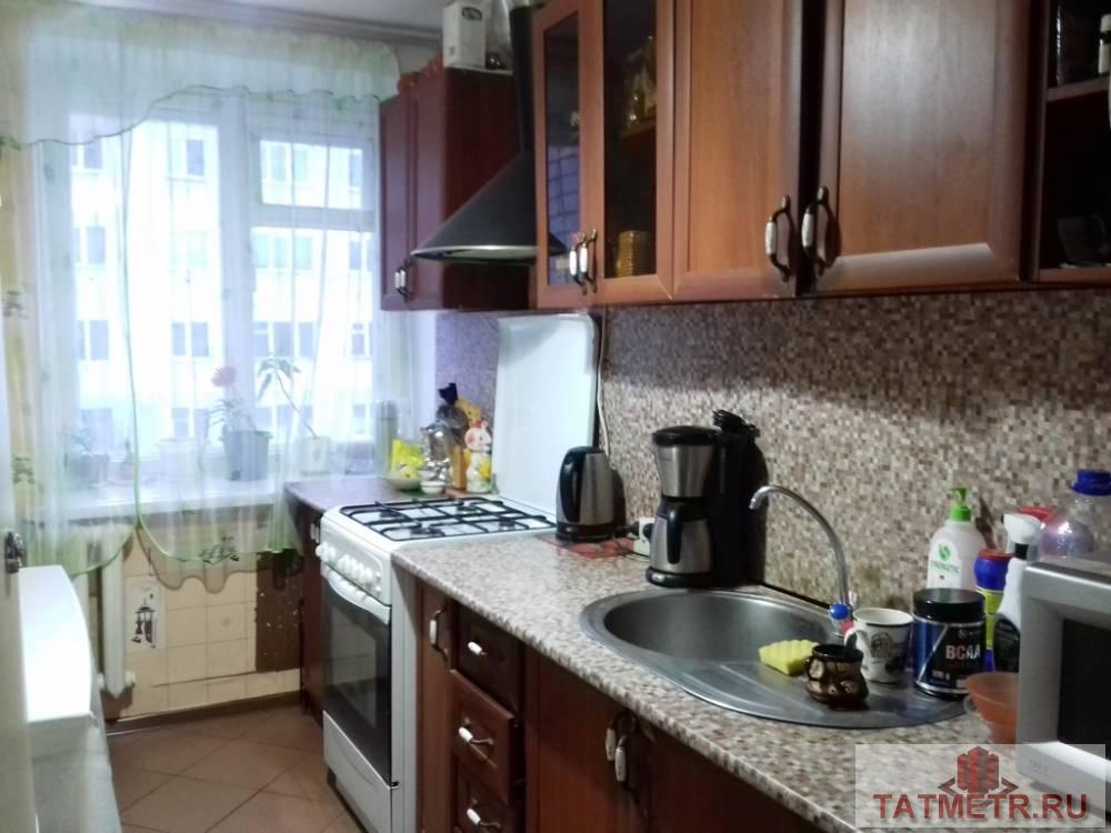 Отличная квартира с хорошей планировкой в городе Зеленодольске. Зал 17 кв.м., спальня 9 кв.м., кухня 6 кв.м. Квартира... - 5