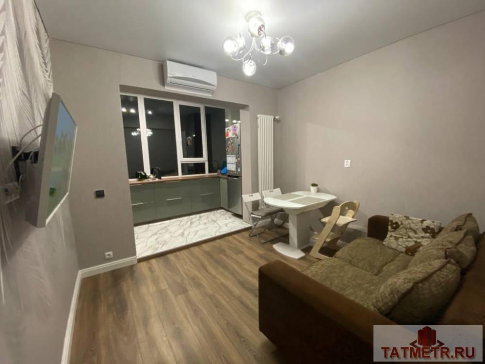 Продается шикарная 2-х комнатная квартира в новом доме  в г. Зеленодольск. Квартира большая, светлая, со своим... - 4