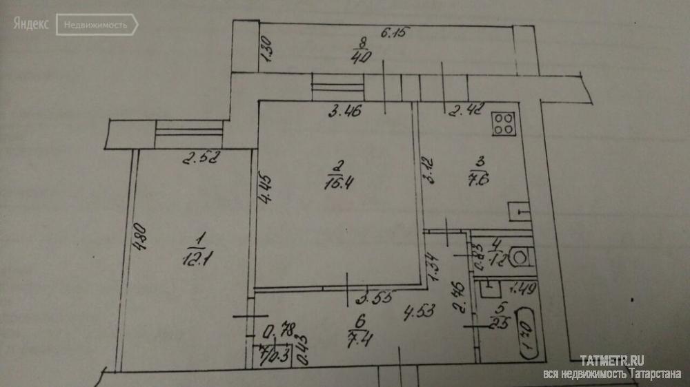 Предлагаю для приобретения в собственность отличную 2-х комнатную квартиру ленинградского проекта, находящуюся по... - 2