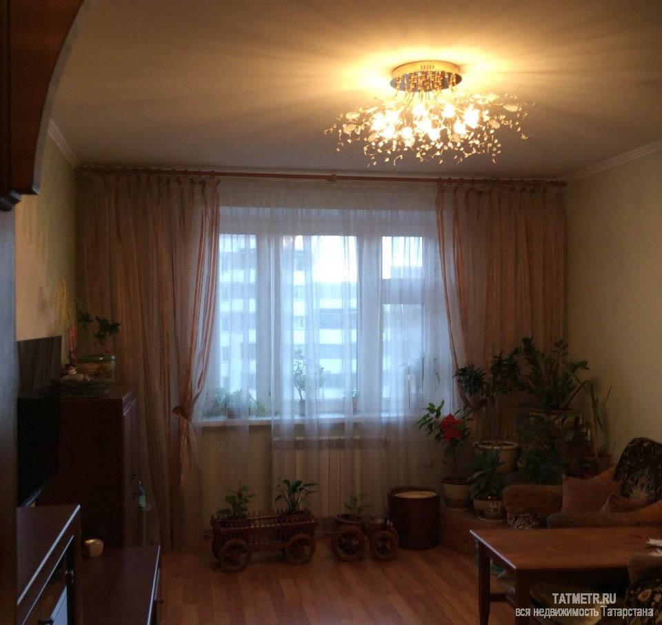 Продается 3-х комнатная Ленинградка, 2 лоджии (общая площадь квартиры 66.6 м2) с хорошим ремонтом, частично с... - 1