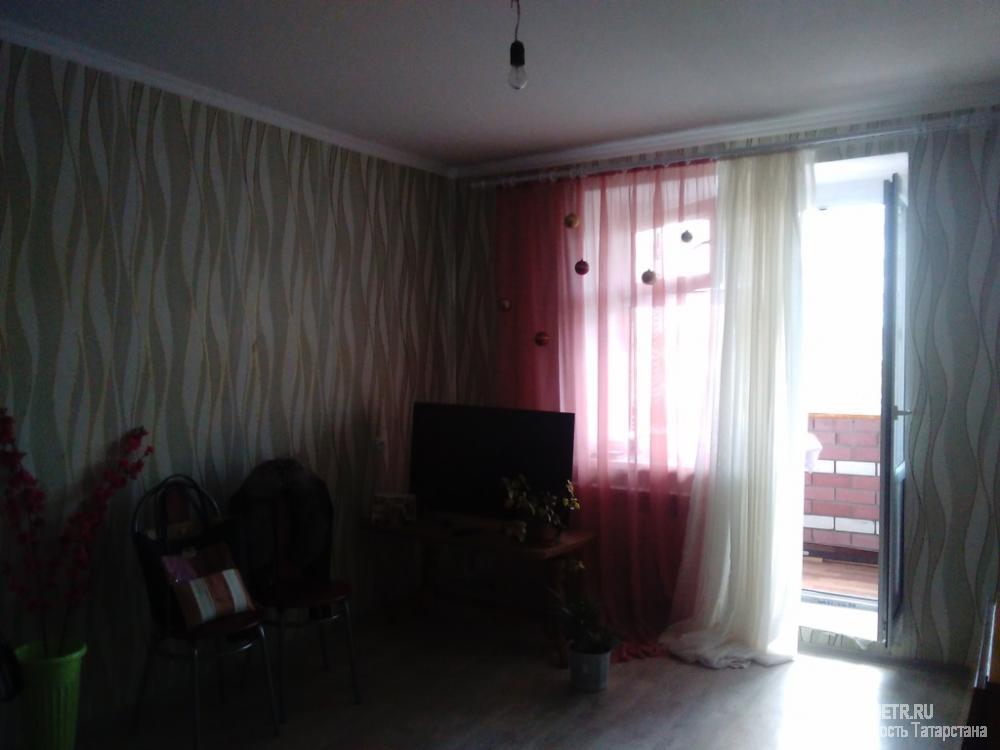Отличная квартира в г. Зеленодольск. Квартира находится в центре мкр. Мирный, с индивидуальным отоплением, светлая,... - 1