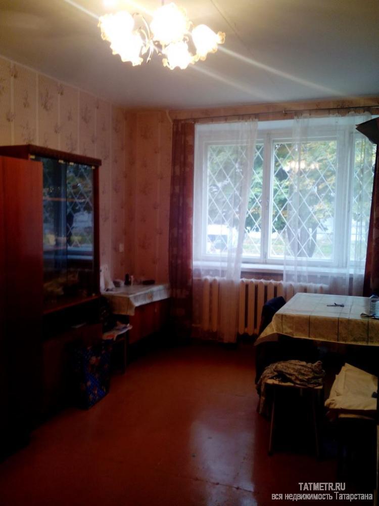 Отличная квартира в спокойном районе г. Зеленодольск. Квартира в хорошем состоянии, с раздельными комнатами. Окна с...