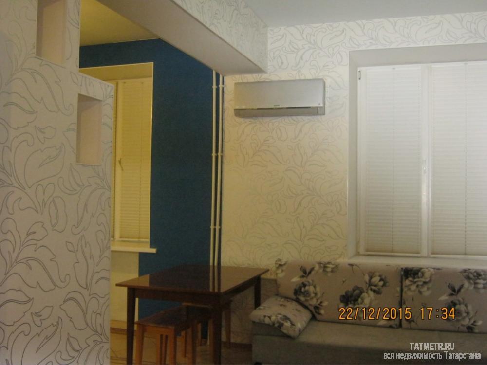 Шикарная квартира в центре города Зеленодольса. Квартира-студия с отличным ремонтом, высота потолков 2.8 м., на полу... - 1