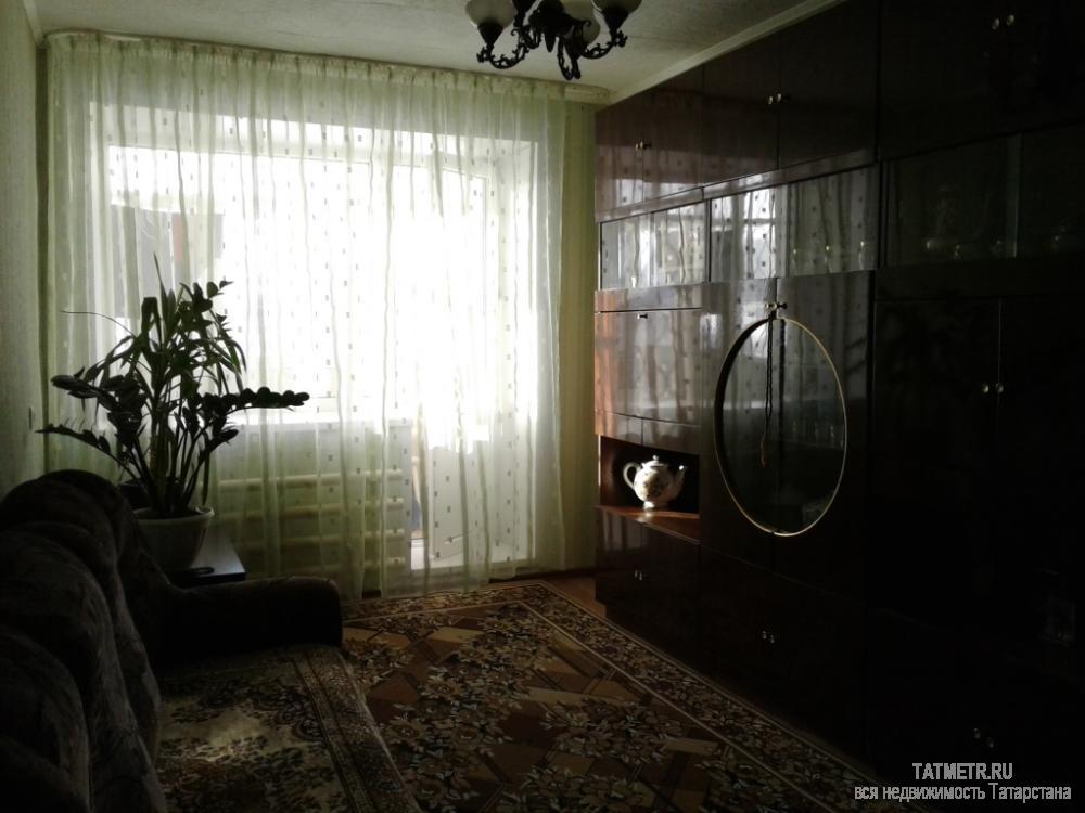 Замечательная квартира в г. Зеленодольск, мкр. Мирный. Квартира в отличном состоянии. Окна выходят на две стороны... - 6