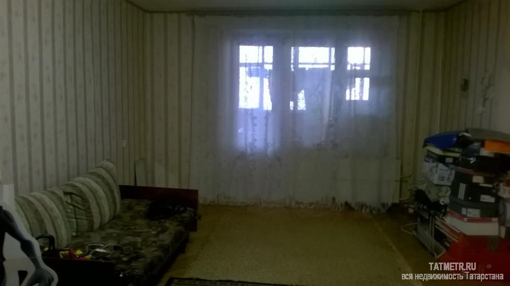 Замечательная квартира в г. Зеленодольск, мкр. Мирный. Квартира в отличном состоянии. Окна выходят на две стороны... - 1