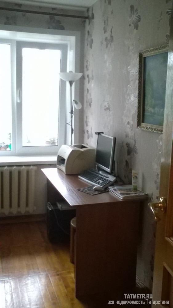 Замечательная квартира в г. Зеленодольск. Квартира в хорошем состоянии, комнаты раздельные, окна выходят на две... - 4
