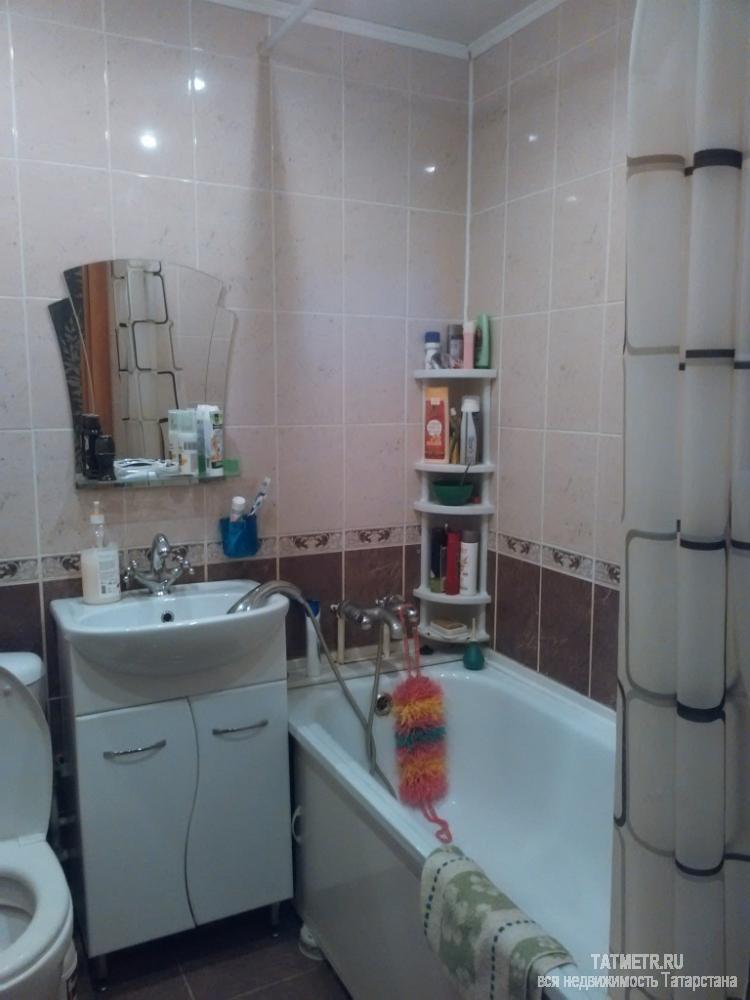 Продается отличная однакомнатная квартира в городе Зеленодольск. Квартира светлая, чистая, с современным ремонтом. 6... - 4