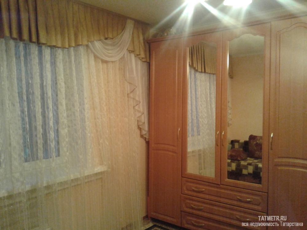 Отличная квартира в г. Зеленодольск. Квартира в отличном состоянии, окна поменяны на пластиковый стеклопакет, новые... - 4