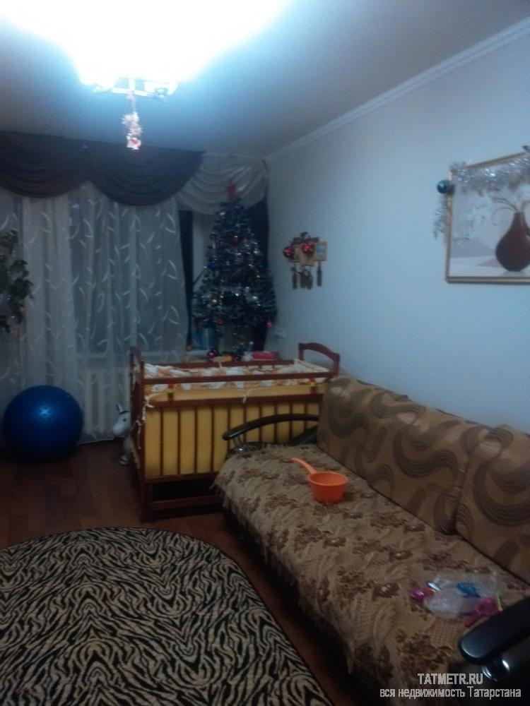 Продается отличная квартира в городе Зеленодольск. Квартира светлая, уютная, с хорошим ремонтом. С/у совмещен, в... - 3