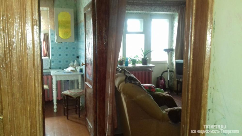 Двухкомнатная квартира в центре города Зеленодольска. Комнаты светлые, одна из комнат разделена на две. В шаговой... - 4