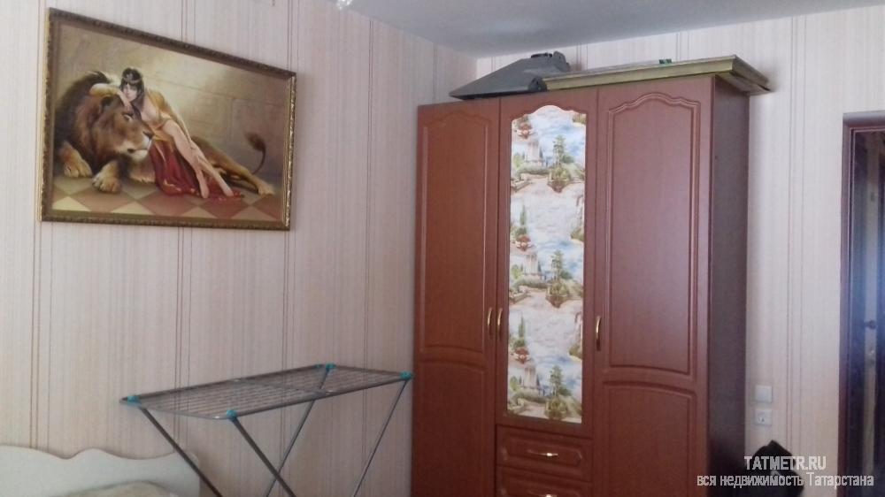 Отличная квартира в г. Зеленодольск. Квартира улучшенной планировки, с хорошим ремонтом и огромной кухней - 20 кв. м.... - 3