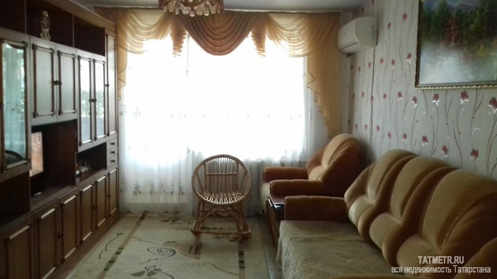 Отличная квартира в г. Зеленодольск. Квартира в очень хорошем состоянии, с ремонтом, окна в пластиковом стеклопакете,...