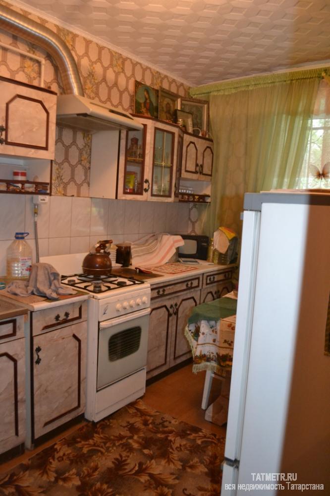 Отличная квартира в городе Зеленодольск. Комнаты раздельные, просторные, теплые. В квартире установлены пластиковые... - 3
