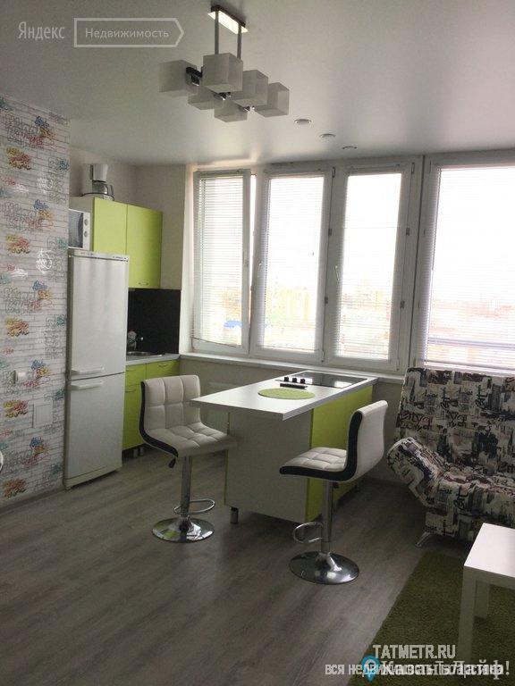 Сдается почасно/посуточно стильная дизайнерская квартира в центре Казани в ЖК Кловер Хауз. В квартире имеется все... - 3