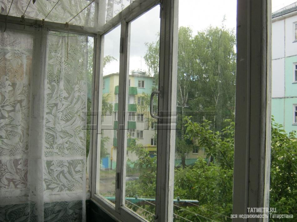 Зеленодольск, город, ул. Засорина д.16 Однокомнатная квартира в тихом спальном районе города на среднем этаже.... - 8
