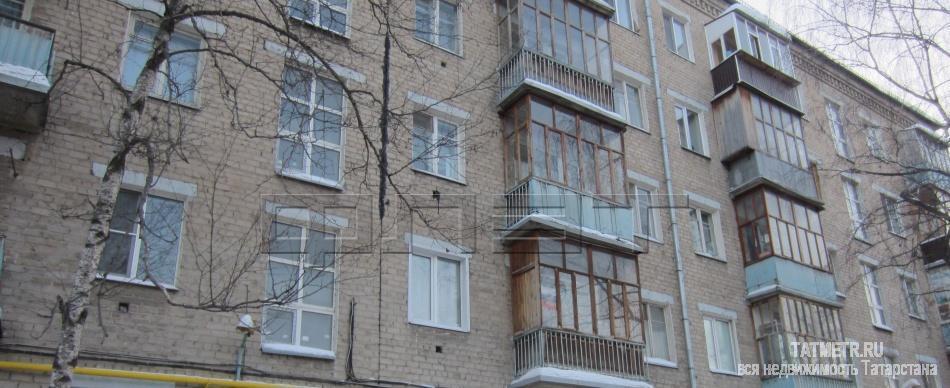 Ново-Савиновский район, ул. Восстания , д. 23. Продается однокомнатная квартира 33 кв.м. на комфортном  3 этаже 5ти...