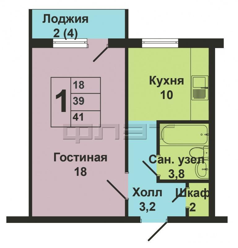Ново-Савиновский район, ул. Четаева д. 62. Продается однокомнатная квартира в очень развитом микрорайоне — во дворе... - 5