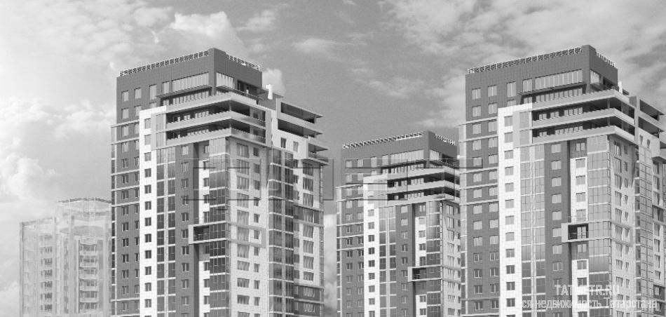 Продается трехкомнатная квартира площадью 73.95 кв.м. в новом жилом комплексе '5 звезд'. Он расположен в Кировском... - 1