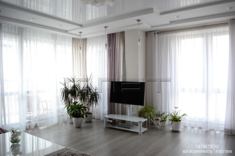 Продается двухкомнатная видовая  квартира в самом сердце г. Казань, в ЖК 'ArtHouse' , по улице Петербургская 65 а,... - 5