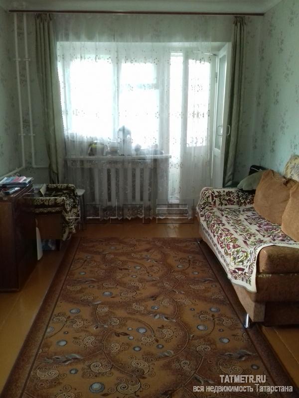 Зеленодольск, город, ул. Тургенева, д.1. Продается 1-комнатная квартира на среднем этаже кирпичного дома,...