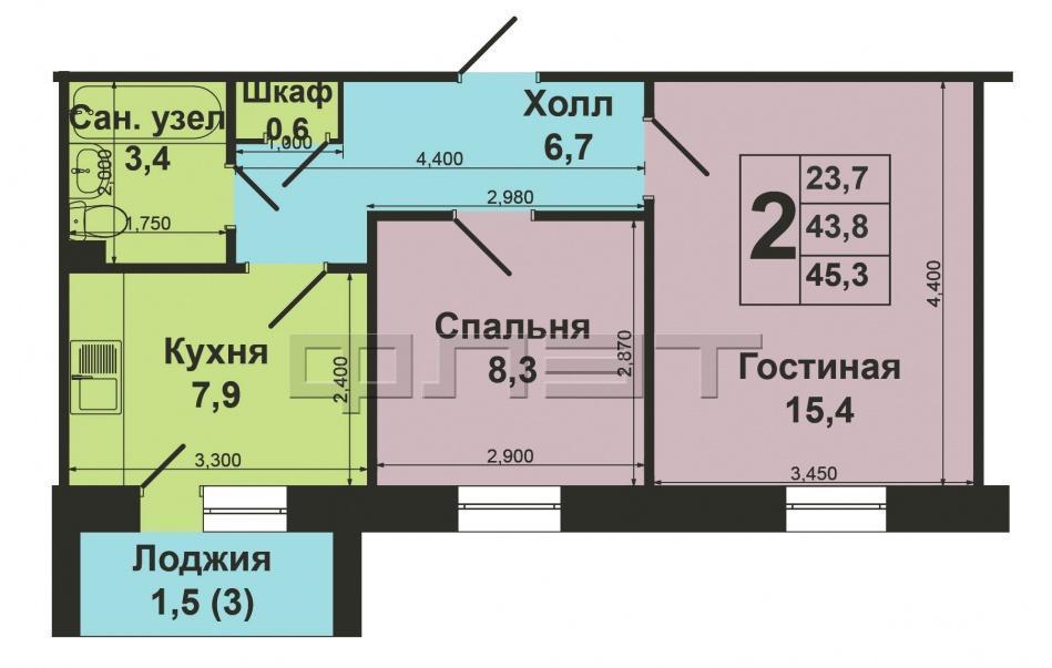 В Советском районе, по ул.Красная позиция,  продается 2 к квартира в доме венгерского проекта. Венгерский дом- это... - 7