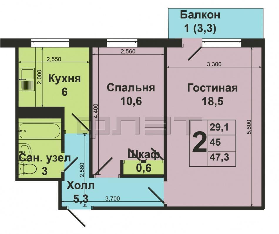 Ново-Савиновский район, ул.Ф.Амирхана, д.53.  В самом современном, благоустроенном районе г.Казани, продается уютная,... - 4