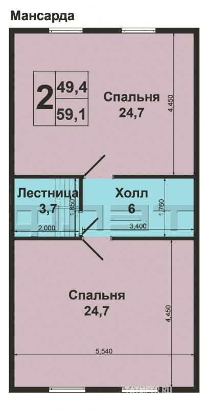 с.Осиново, ул. Мирная. Продается дом (на три семьи) 123кв.м. (по документам квартира) и земельный участок (1,76 сотки... - 13