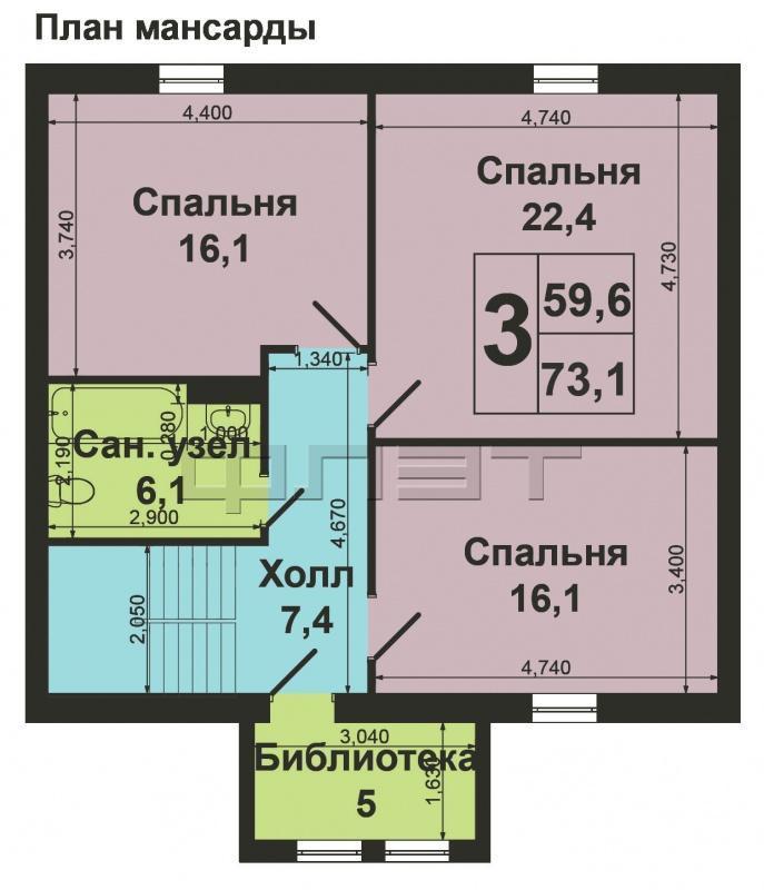 Продается кирпичный дом 153 кв м 2012г постройки на участке 5 соток на стыке жилых массивов Вишневка, Салмачи,... - 13