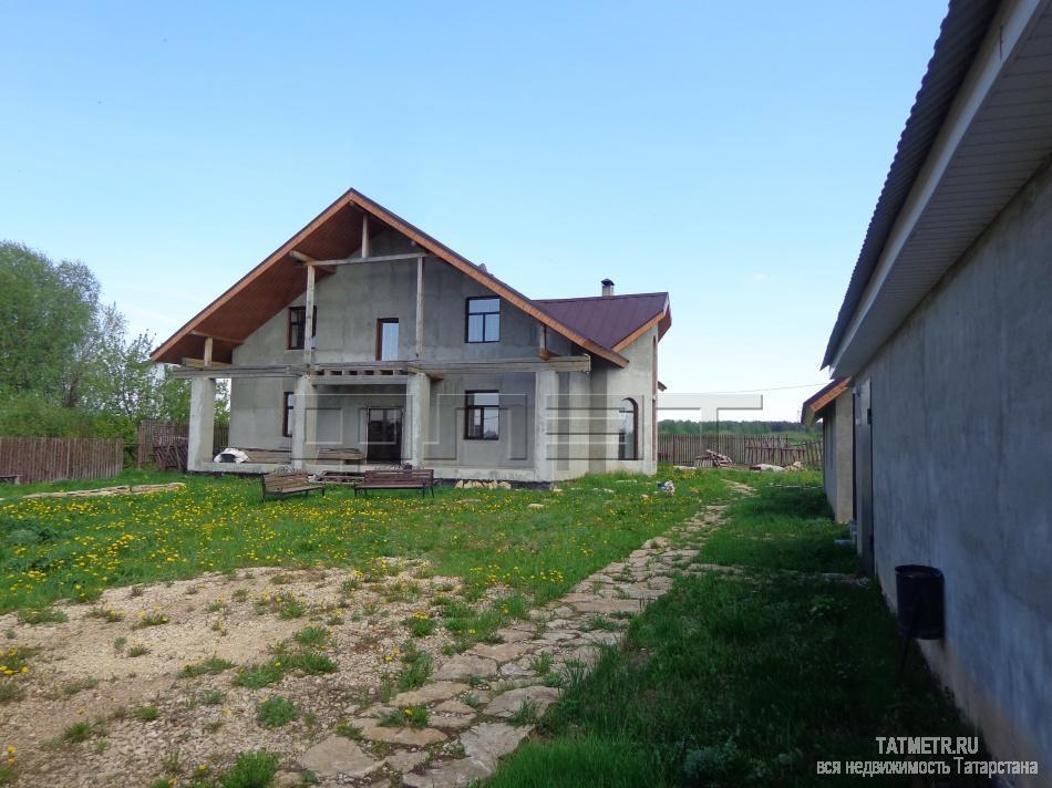 Продается 2 этажный дом 220 кв.м. на участке 12 соток земли в д. Гильдеево в Пестречинском районе в 15 км от Казани.... - 1