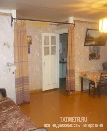 Просторная трехкомнатная квартира в городе Зеленодольске. Не угловая. Дом после капитального ремонта. В квартире... - 1