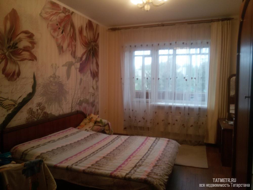 Отличная двух комнатная квартира в самом центре г. Зеленодольск. Светлая, теплая, уютная квартира, окна в пластиковом... - 4